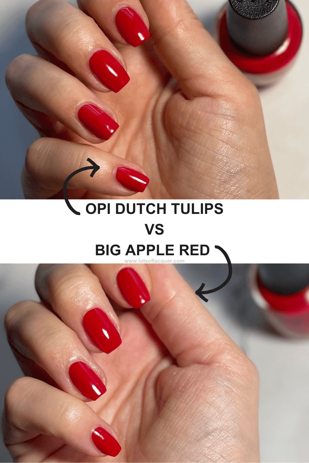 OPI Dutch Tulips Swatches Comparisons Lots of Lacquer